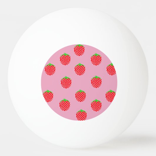 Bessenvrolijke Zomer Pingpongbal (Voorkant)