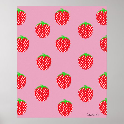 Bessenvrolijke Zomer Poster (Voorkant)