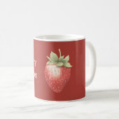 Bessenvruchten Zoete Aardbei Koffiemok (Voorkant rechts)