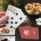 Bessenvruchten Zoete Aardbei Pokerkaarten (Insitu)