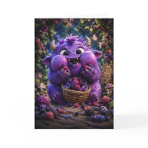 Bessie Bandiet Cute Monster Fantasy Bos Kunst