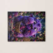 Bessie Boef Cute Monster Fantasie Bos Kunst Legpuzzel (Horizontaal)