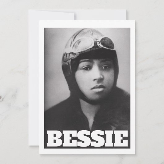 Bessie Coleman - Aviation Pioneer Bedankkaart (Voorkant)