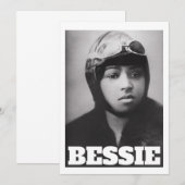 Bessie Coleman - Aviation Pioneer Bedankkaart (Voorkant / Achterkant)