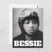 Bessie Coleman - Aviation Pioneer Briefkaart (Voorkant / Achterkant)