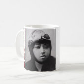 Bessie Coleman - Aviation Pioneer Koffiemok (Voorkant links)
