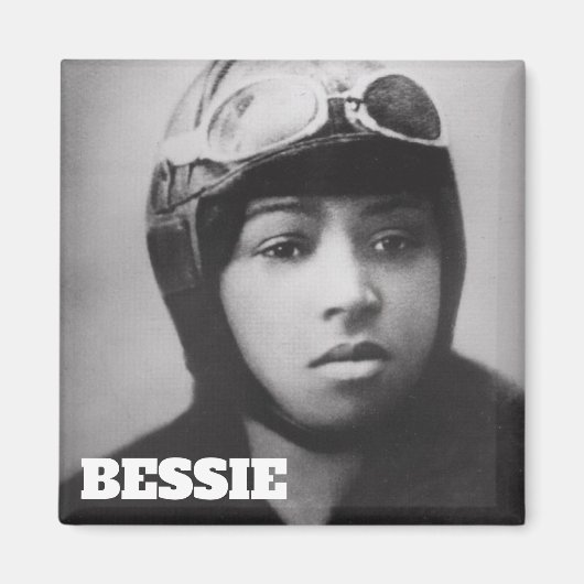 Bessie Coleman - Aviation Pioneer Magneet (Voorkant)