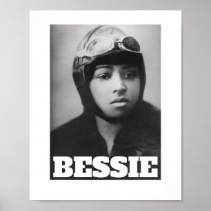 Bessie Coleman - Aviation Pioneer Poster