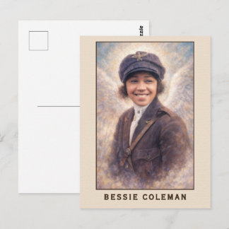 Bessie Coleman Aviatrix Angel Briefkaart