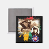 Bessie Coleman Magneet (Voorkant / Achterkant)