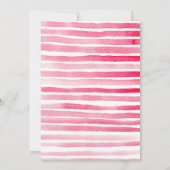 Bessie Eerste Aardbeien Thema Meisjes 1e Feestje Kaart (Achterkant)