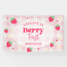 Bessie Eerste Mooie 1e Verjaardag Aardbei