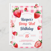 Bessie Eerste Uitnodiging (Voorkant / Achterkant)