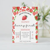 Bessie Eerste Uitnodiging (Staand voorkant)