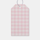 Bessie Eerste Verjaardag Aardbei Cadeaulabel (Achterkant)
