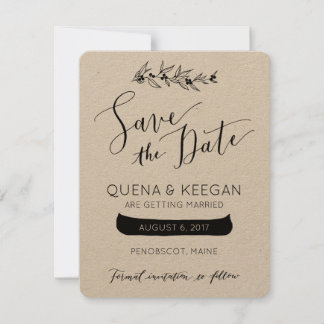 Bessie en Kano redden de datum Save The Date