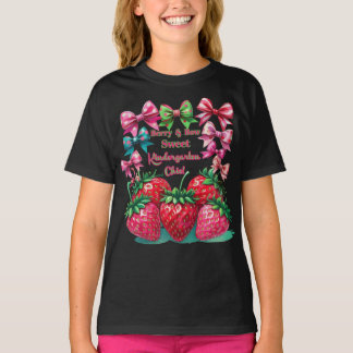 Bessie en Strikje Zoete Kleuterschool Chic T-shirt