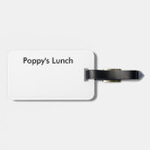 Bessie het label van de Koe Bagagelabel (Achterkant horizontaal)