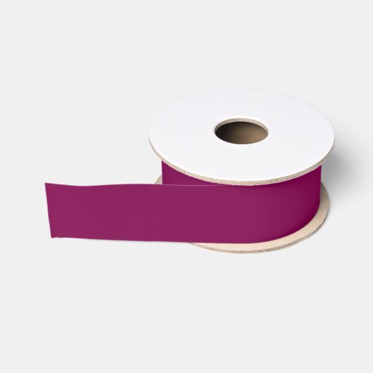 Bessie Punch Paars Grosgrain Lint (Spoel)