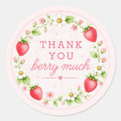 Bessie Veel Dank Sticker (Voorkant)