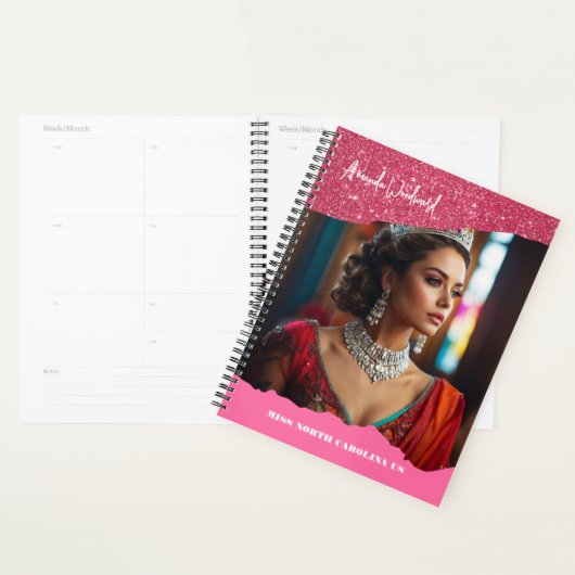 Bessie Verdraaide Kroon Pagina Planner (Display)