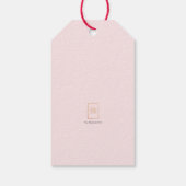 Bessie Verjaardagsfoto Cadeaulabel (Achterkant)