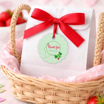 Bessie Zoete Aardbei 1e Verjaardag Bedankt