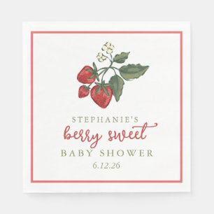 Bessie zoete baby shower servet