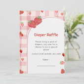 Bessie Zoete Geruite Kokettalent Luierspel Kaart (Staand voorkant)