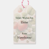 Bessie Zoete Persoonlijke Gift Tag Cadeaulabel (Achterkant)