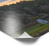 Bessner Barn Guemes Island Foto Afdruk (Hoek)