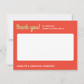 Besspeciale aardbei-verjaardag - Kiwi Bedankkaart (Voorkant)