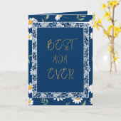 BESSTE MOEDER Ooit  Bloemrijke Moederdagkaart Kaart (Gele Bloem)