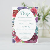 Bessy-aanbidding RSVP Kaartje (Staand voorkant)