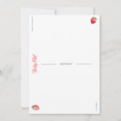 Bessy Eerste Uitnodiging (Achterkant)