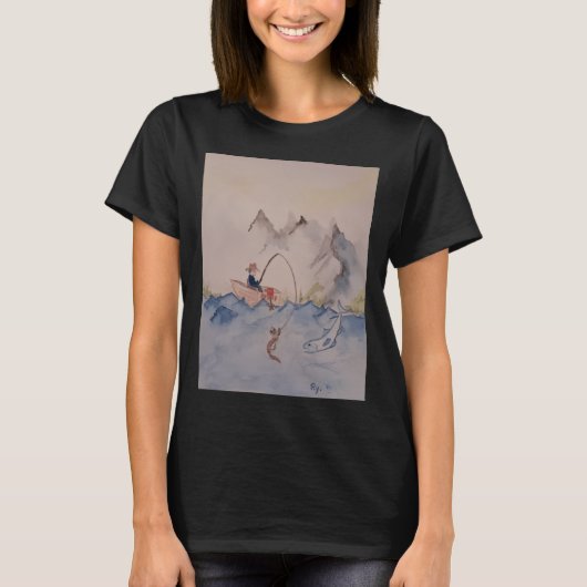 Bessy in de wateren t-shirt (Voorkant)