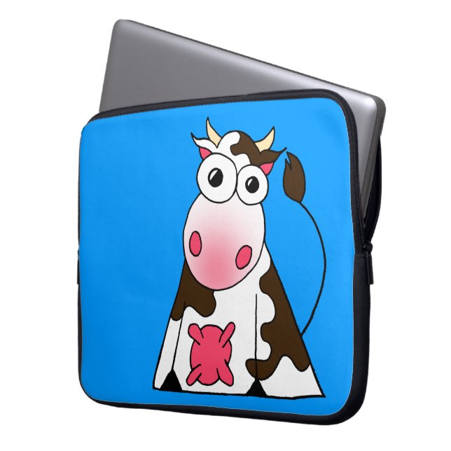 Bessy Laptop Sleeve (Voorkant Links)