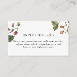 Bessy Zoete Aardbei Aangepaste Envelop Kaart