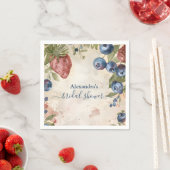 Bessy Zoete Aardbei Bruidsfeestje Servet (Insitu)