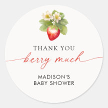 Bessy Zoete Baby Shower Aardbei