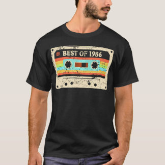 Best 1986 38 Year Old Bday 38Th Birthday T-shirt