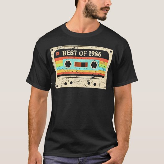 Best 1986 38 Year Old Bday 38Th Birthday T-shirt (Voorkant)