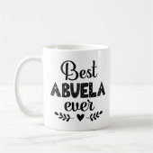Best Abuela Ever Abuelita Gift Koffiemok (Links)