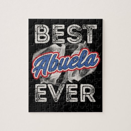 Best Abuela Ever Puerto Rico Grandma Moederdag Legpuzzel (Verticaal)