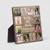 Best Abuela Grandkids 12 Foto Collage Fotoplaat (Voorkant)