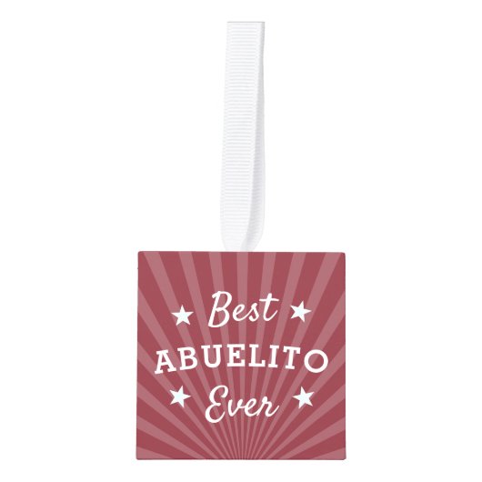 Best Abuelito Ever Photo Decoratie (Voorkant)