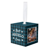 Best Abuelo Ever | Holiday Pset Foto Decoratie (Voorkant hoekig)