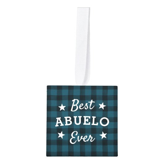 Best Abuelo Ever | Holiday Pset Foto Decoratie (Voorkant)