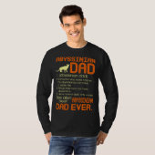 Best Abyssinian Cat Dad Happy Father s Day T-shirt (Voorkant volledig)