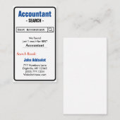 Best Accountant Visitekaartje (Voorkant / Achterkant)